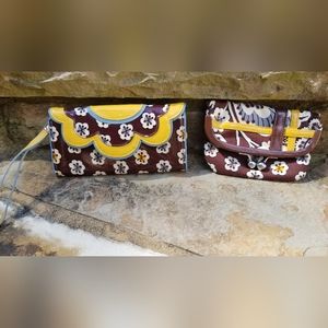 Vera Bradley Frill Wristlet & Wallet